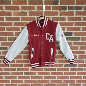 Maroon Letterman Jacket